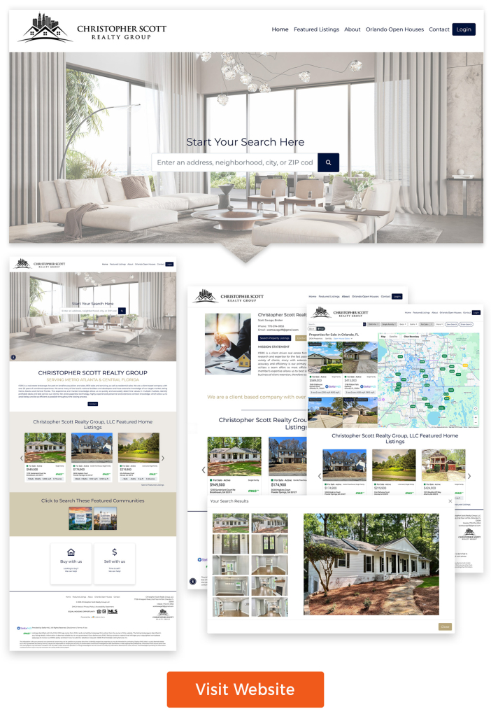 Christopher Scott Realty Group serves Atlanta and Central Florida